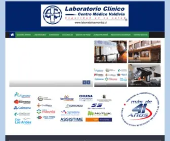 Laboratoriosmordoj.cl(Laboratorio Clínico Centro Médico Valdivia) Screenshot