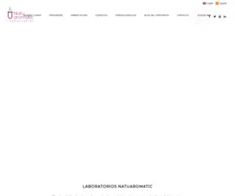 Laboratoriosnatuaromatic.com(Fabricación de Perfumes) Screenshot
