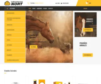 Laboratoriosnort.com(Laboratorios Nort) Screenshot