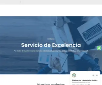 Laboratoriosunidos.com(Laboratorios Unidos) Screenshot