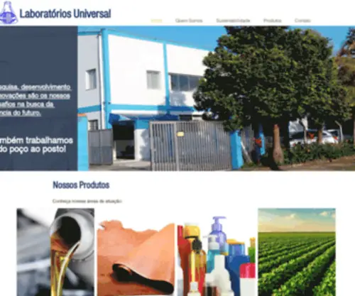 Laboratoriosuniversal.com.br(Laboratórios Universal) Screenshot