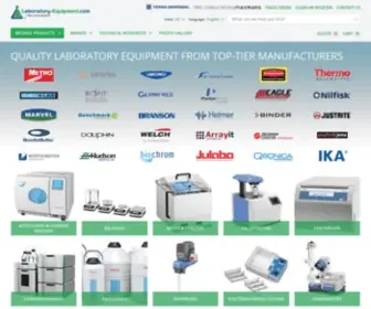 Laboratory-Equipment.com(Terra Universal) Screenshot