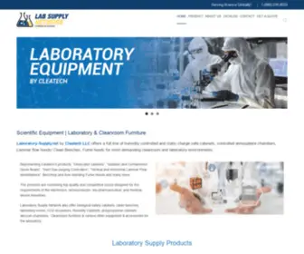 Laboratory-Supply.net(Cleanroom and Laboratory Equipment by Lab Supply Network) Screenshot