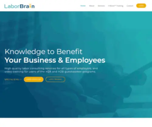 Laborbrain.com(The Labor Brain Inc) Screenshot