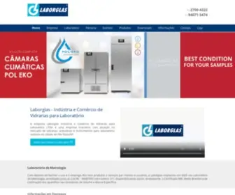 Laborglas.com.br(Home) Screenshot
