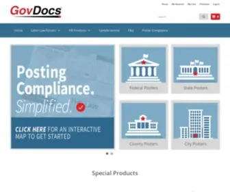 Laborlawposter.com(GovDocs Labor Law Poster Store) Screenshot