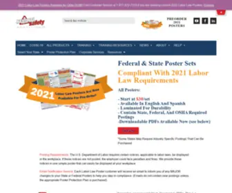 Laborlawposter.us(2014 labor law posters) Screenshot