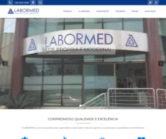 Labormed.net.br(Laboratório de Análises e Pesquisas Clinícas) Screenshot