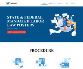 Laborposterservices.com(Labor Law Posters) Screenshot