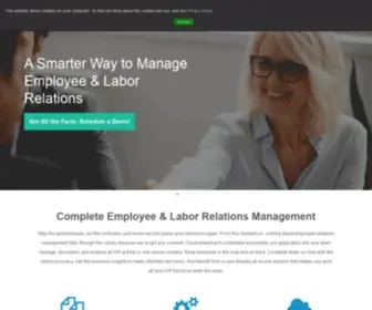 Laborsoft.com(Cloud Based Employee Relations Case Management) Screenshot