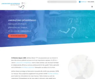 Labortho.ca(Laboratoire Orthopédique) Screenshot