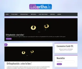 Labortho.fr(Orthophonie & Philosophie) Screenshot