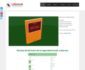 Laborum.es(Página de Inicio) Screenshot