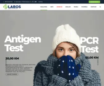 Labos.ba(Zvanična web stranica) Screenshot