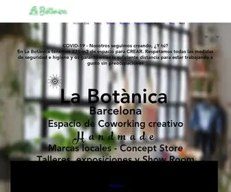 Labotanicabarcelona.com(La Botànica Barcelona) Screenshot