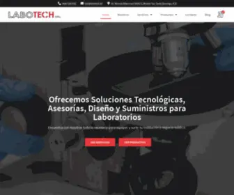 Labotech.do(Líderes en Equipos y Reactivos de Laboratorio) Screenshot