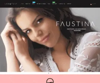 Labotest.co.uk(FAUSTINA®) Screenshot