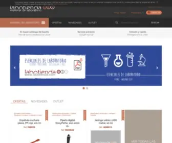 Labotienda.com(Tienda online de material de laboratorio) Screenshot