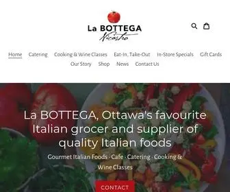 Labottega.ca(La Bottega Nicastro) Screenshot
