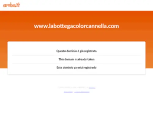 Labottegacolorcannella.com(La Bottega Color Cannella) Screenshot
