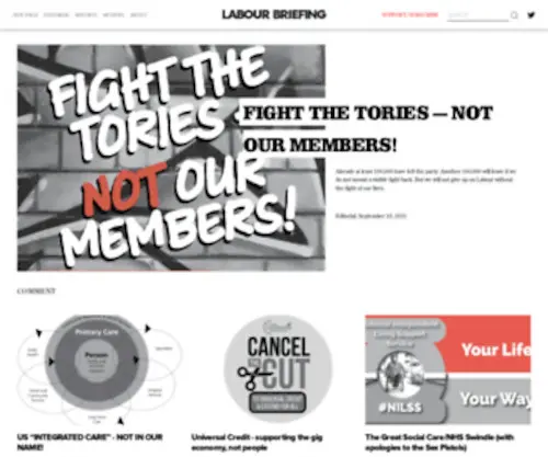 Labourbriefing.org(Labour Briefing) Screenshot