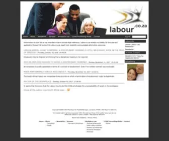 Labour.co.za(Labour Law) Screenshot