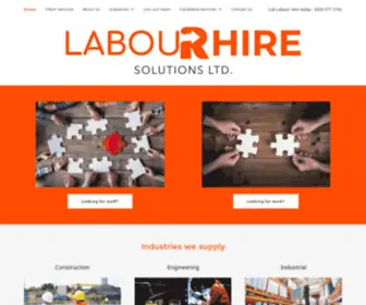 Labourhire.co.uk(Labour Hire Solutions Ltd) Screenshot