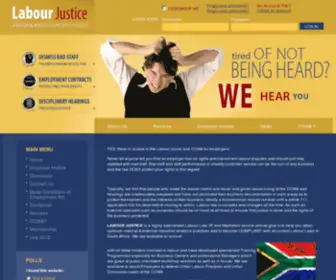 Labourjustice.com(Labour Justice) Screenshot