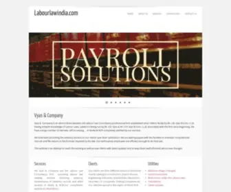 Labourlawindia.com(Vyas & company) Screenshot