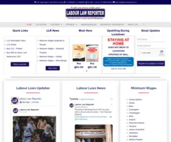 Labourlawreporter.com(A Practical Journal on Labour Laws & HR Management) Screenshot