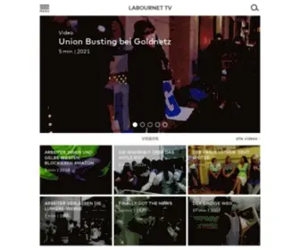 Labournet.tv(Filme aus der Arbeitswelt) Screenshot
