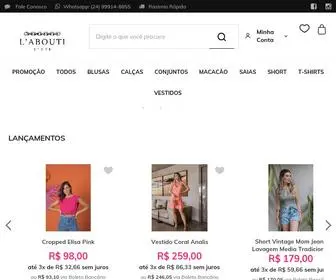 Labouti.com.br(L'abouti Store) Screenshot