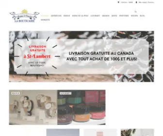 Labouticaire.com(Bijoux, accessoires, produits de beauté et cadeaux) Screenshot