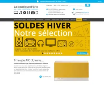 Laboutiquederic.fr(Audio, vidéo, HiFi, multiroom et multimédia) Screenshot