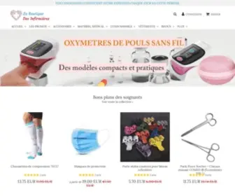 Laboutiquedesinfirmieres.com(La Boutique Des Infirmières) Screenshot