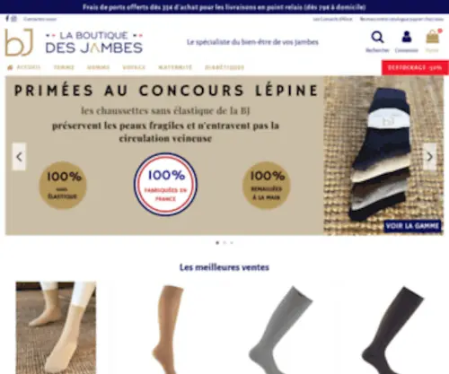 Laboutiquedesjambes.com(Maison spécialiste du bien) Screenshot