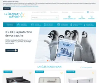 Laboutiquedufroid.com(La Boutique du Froid) Screenshot