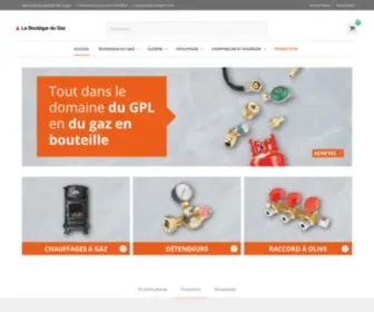 Laboutiquedugaz.fr(La Boutique Du Gaz) Screenshot