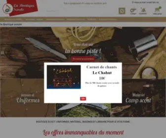 Laboutiquescoute.com(La Boutique scoute) Screenshot