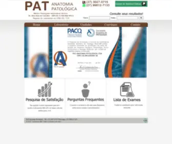 Labpat.com.br(Laboratório PAT) Screenshot