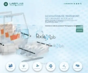 Labplas.com(Spécialiste du sac d'échantillonnage) Screenshot