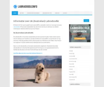 Labradoodleinfo.nl(Tips over de Labradoodle en Australian Labradoodle) Screenshot