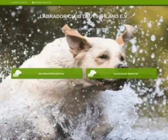 Labrador.de(Labrador Club Deutschland e.V) Screenshot