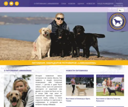Labradors.odessa.ua(Labradors) Screenshot
