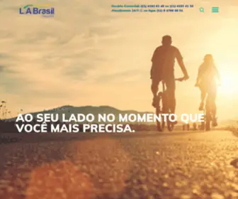 Labrasilseguros.com.br(Convênio Médico) Screenshot