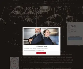 Labreche-Amboise.com(Hotel Restaurant Amboise) Screenshot