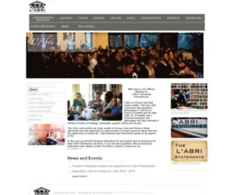 Labri.org(L'Abri Fellowship International) Screenshot