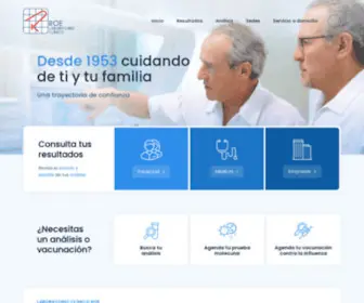 Labroe.com(Laboratorio) Screenshot