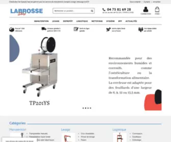 Labrosse-Shop.fr(Vente et location de matériel de manutention haut de gamme) Screenshot