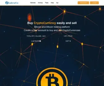 Labrotix.com(Labrotix CryptoCurrency Exchange) Screenshot